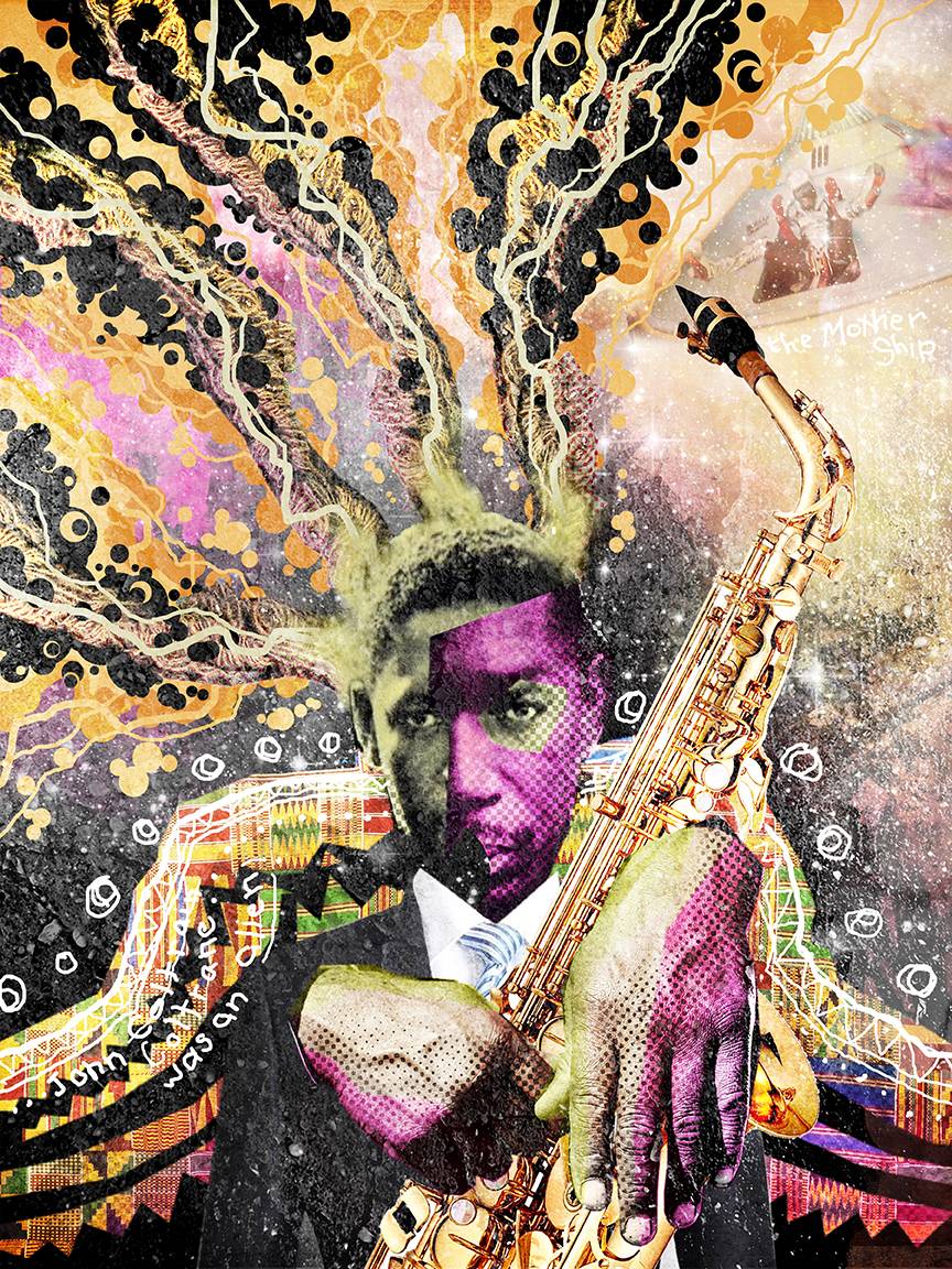 Image: John Coltrane was an Alien Â© Stacey Robinson, 2013