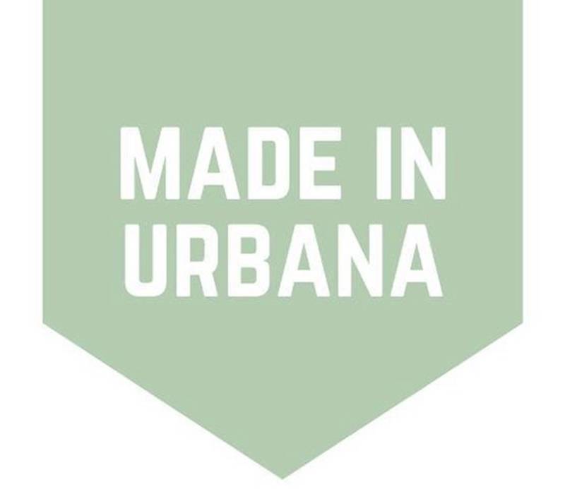 Image: Made in Urbana logo. Image from Instagram