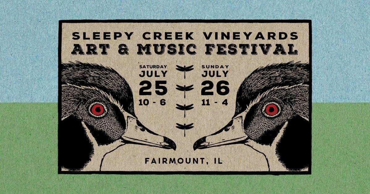 Image: Sleepy Creek Art & Music Festival poster. Image from Facebook.