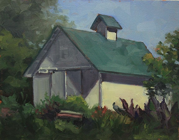  Photo of Melinda McIntosh's Meadowbrook Barn. Photo from the Springer Cultural Center website.