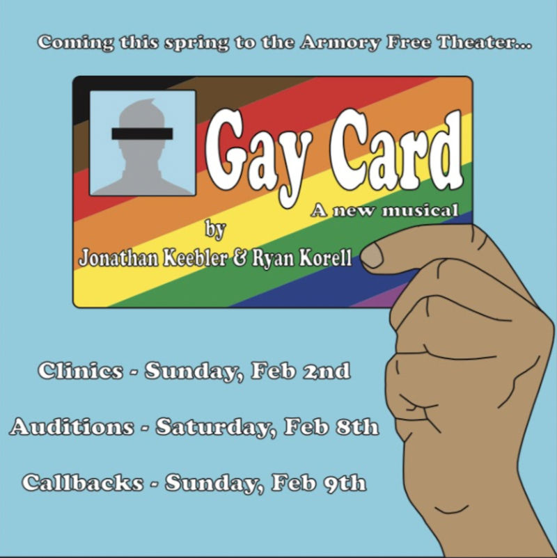 Gay Card flyer courtesy of Jordan Ratliff.