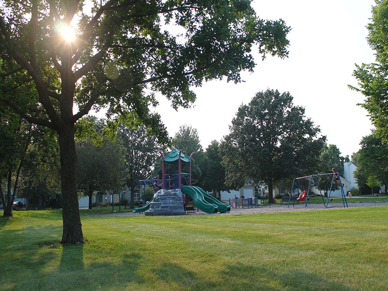 a playground at millage park 