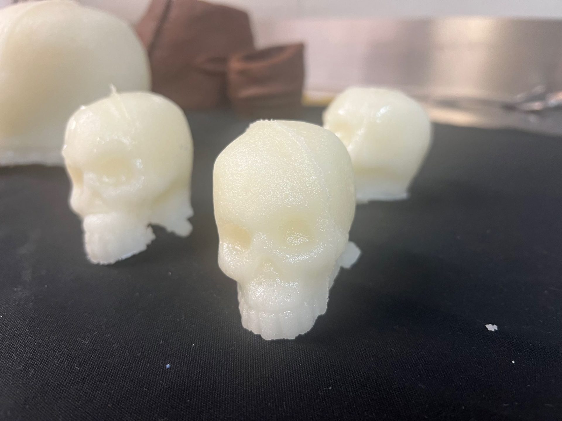 Skull Ice Molds (makes three skulls)